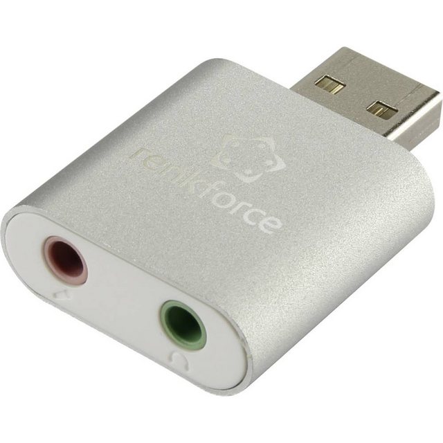 Renkforce USB Headset Adapter Externe Mini Soundkarte Soundkarte, externe Kopfhöreranschlüsse  - Onlineshop OTTO