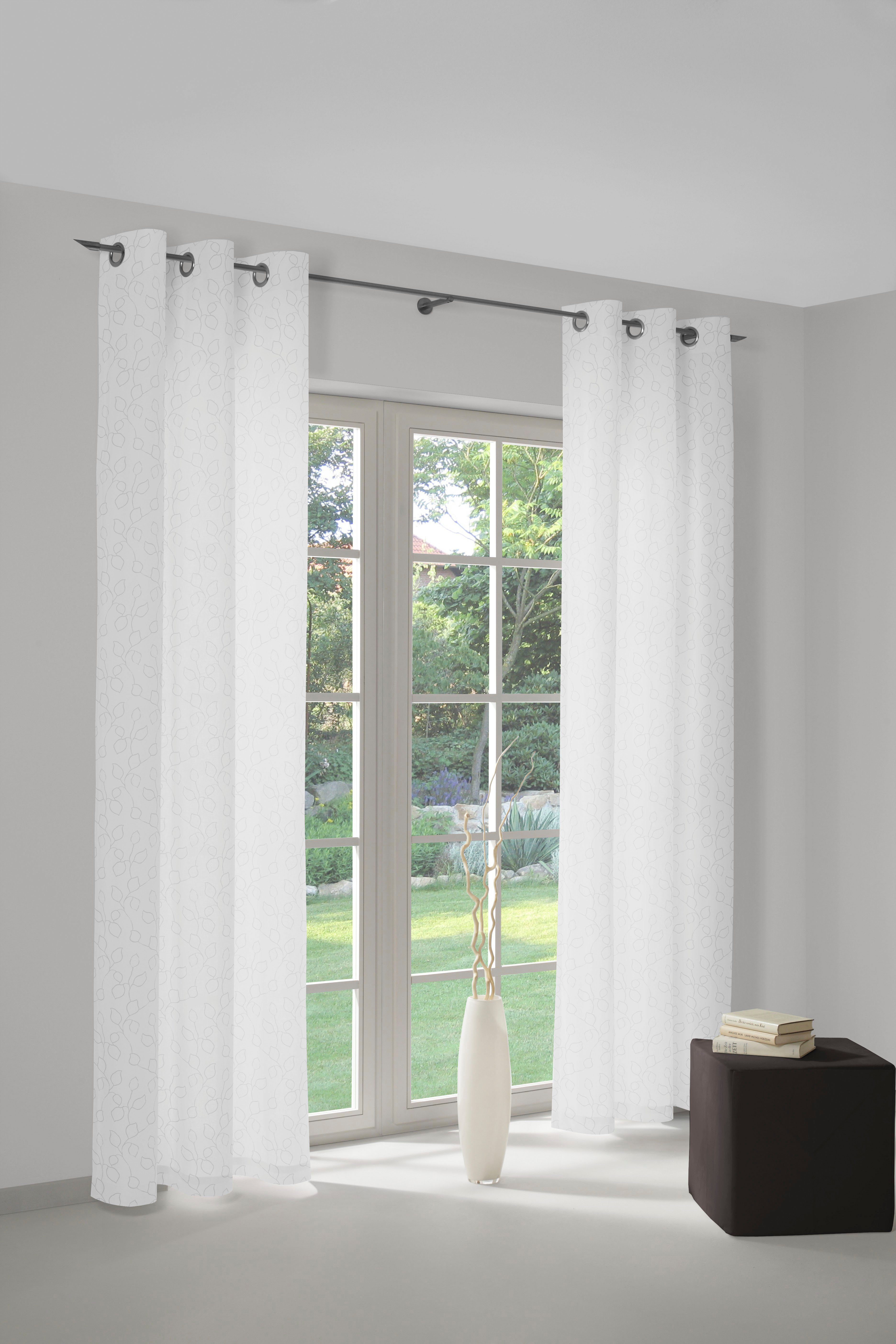 Wirth Vorhang Westport (1 St), Ösen, blickdicht, Jacquard