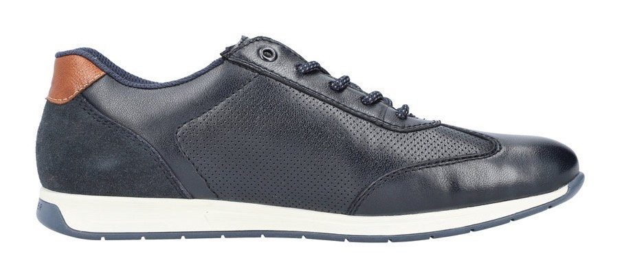 Rieker Sneaker mit Reißverschluss, Freizeitschuh, Halbschuh, Schnürschuh