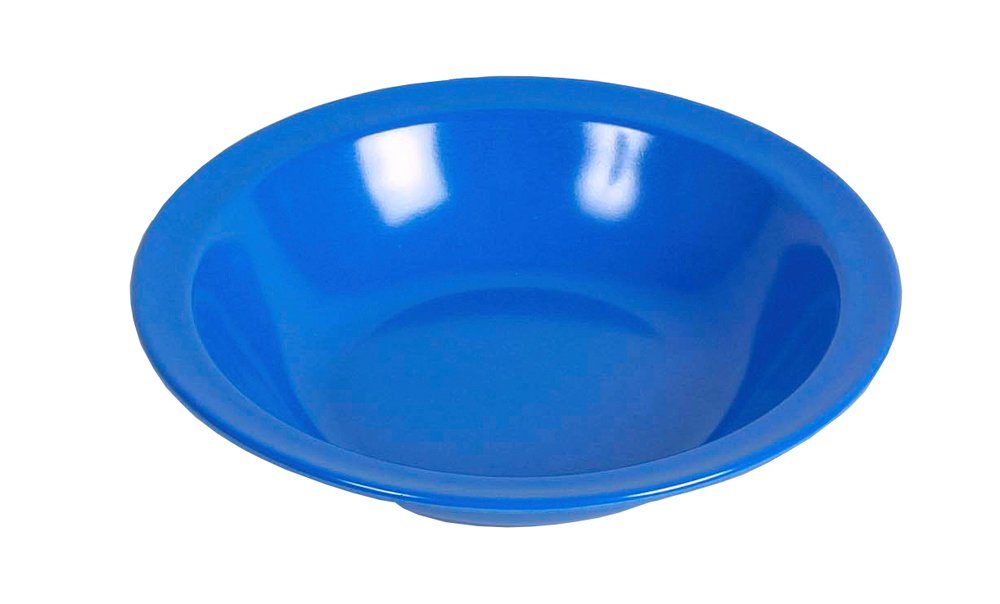 WACA Suppenteller, Waca Melamin Suppenteller tief- 20,5 cm Ø - blau