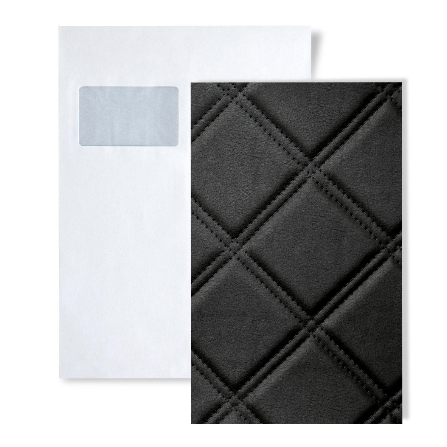 Wallface Wandpaneel 1 MUSTERSTÜCK S-15030 DIN A5 Wandpaneel Muster, BxL: 15x20 cm, 0 qm, (1 MUSTERSTÜCK, Produktmuster, 1-tlg., Muster des Wandpaneels) schwarz matt