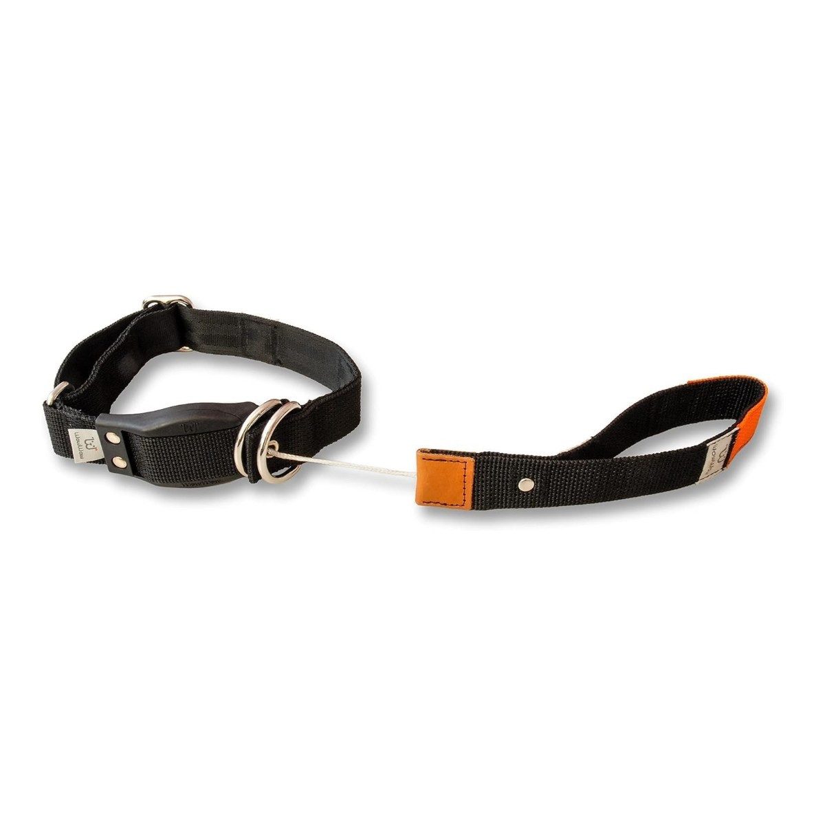 WowWow Hunde-Halsband WowWow Professional Hundehalsband mit ausziehbarer Leine Größe S, Nylon, Universal Verstellbar