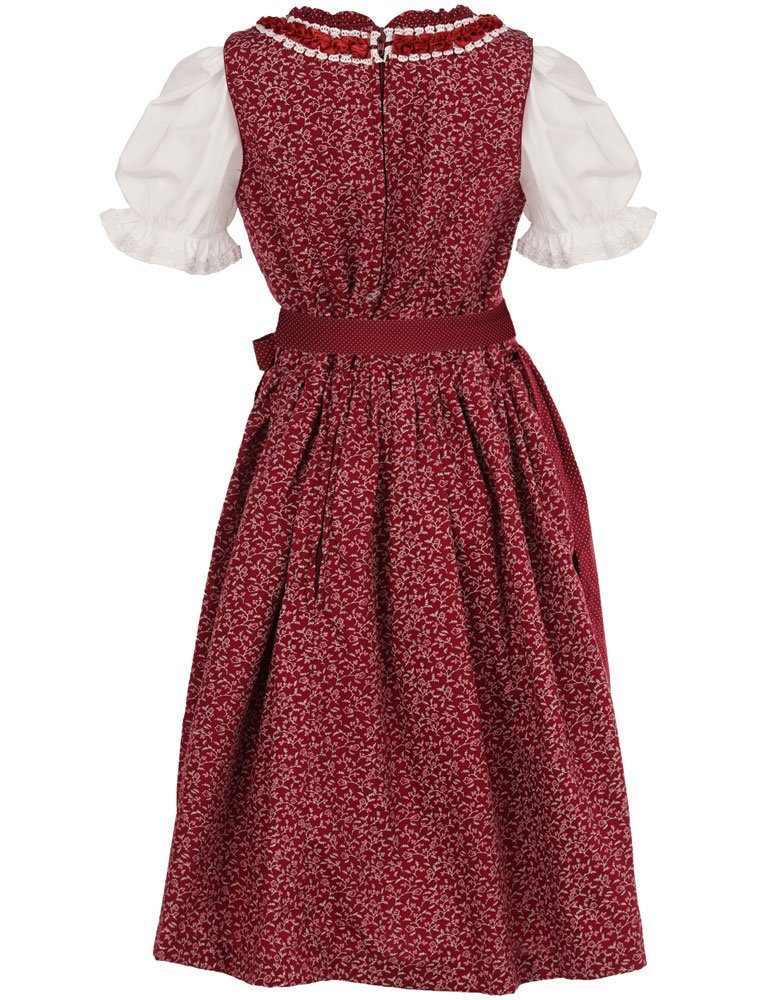 Maddox Dirndl Kinder Trachten 'Elisa' 3-tlg. mit Bluse, Streubl