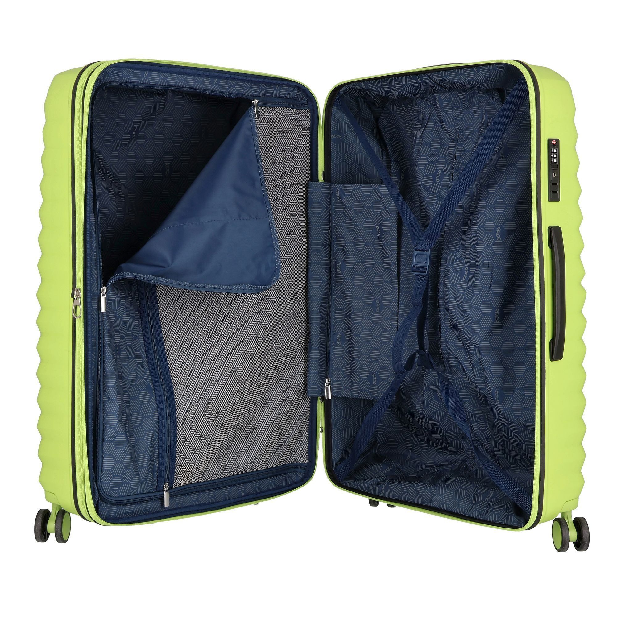 Jump Hartschalen-Trolley Xwave, 4 Rollen, Polypropylen