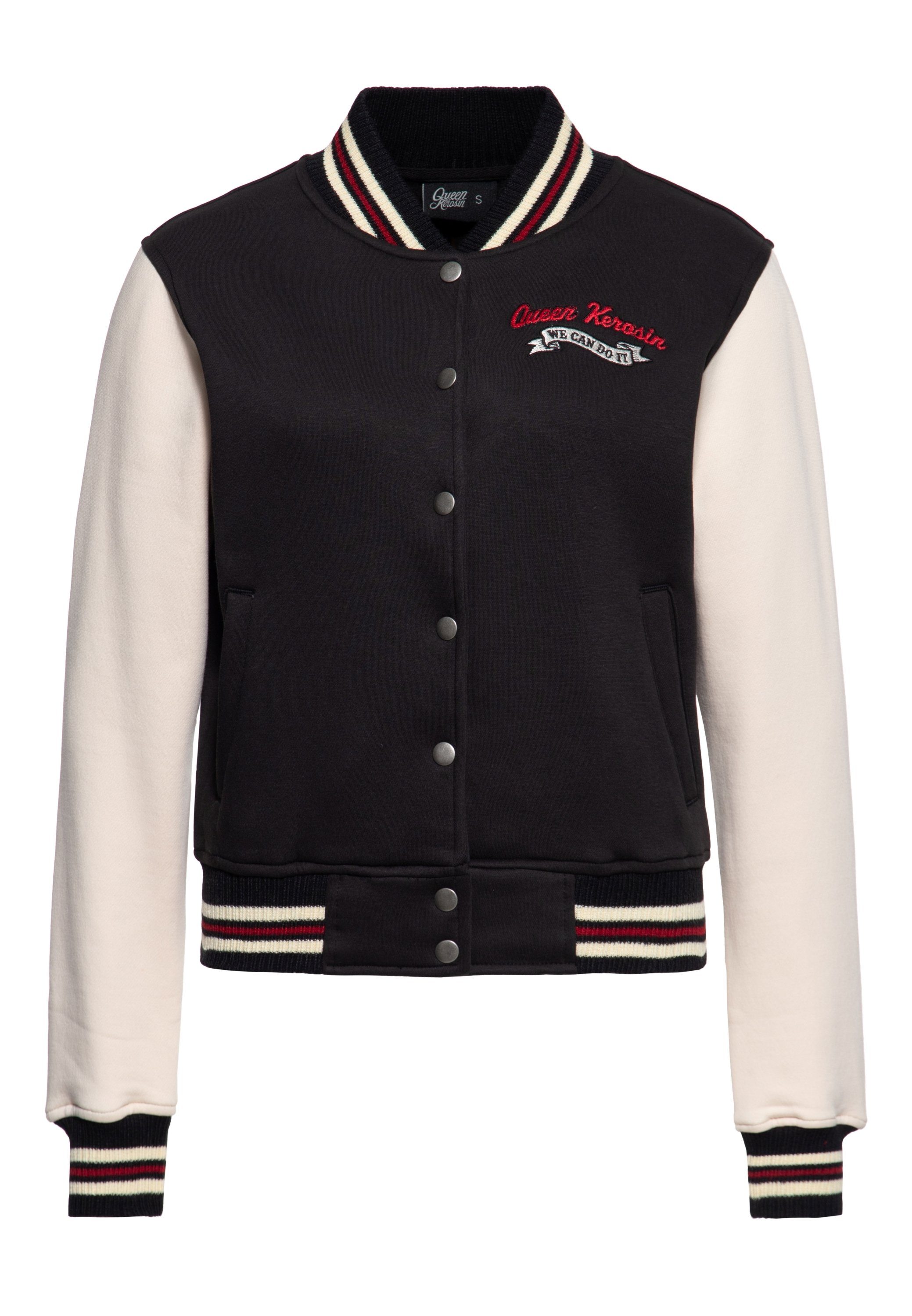 QueenKerosin Collegejacke We Can Do It günstig online kaufen
