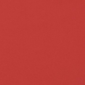 vidaXL Sitzauflage Gartenbank-Auflagen 2 Stk. Rot 120x50x7 cm Oxford-Gewebe, (2 St)