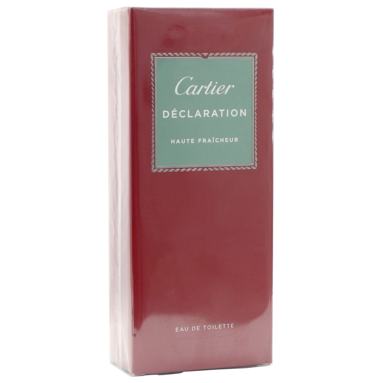 Eau Spray ml Toilette Cartier Toilette 100 Haute Declaration Fraicheur de Cartier Eau de