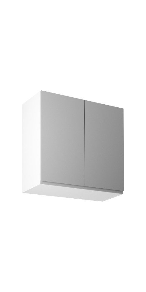ROYAL24_MARKT Hängeschrank - Strahlender Glanz und klare Struktur für Ihre Küchenwand (Hängeschrank, 1-St., Velmora G80) Edles Material - Zeitgenössisch - Elegant.