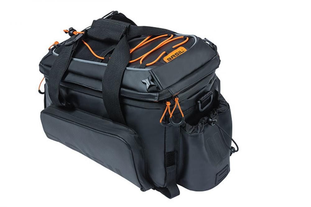 Basil Fahrradtasche Basil Miles XL Pro Gepäckträgertasche - wasserdicht 9-36 Liter schwarz