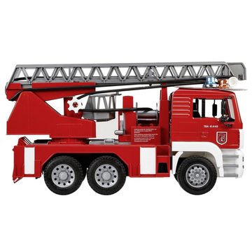 Bruder® Spielzeug-Feuerwehr 02771 MAN-Feuerwehr, mit Drehleiter, Wasserpumpe, Licht und Sound, 1:16