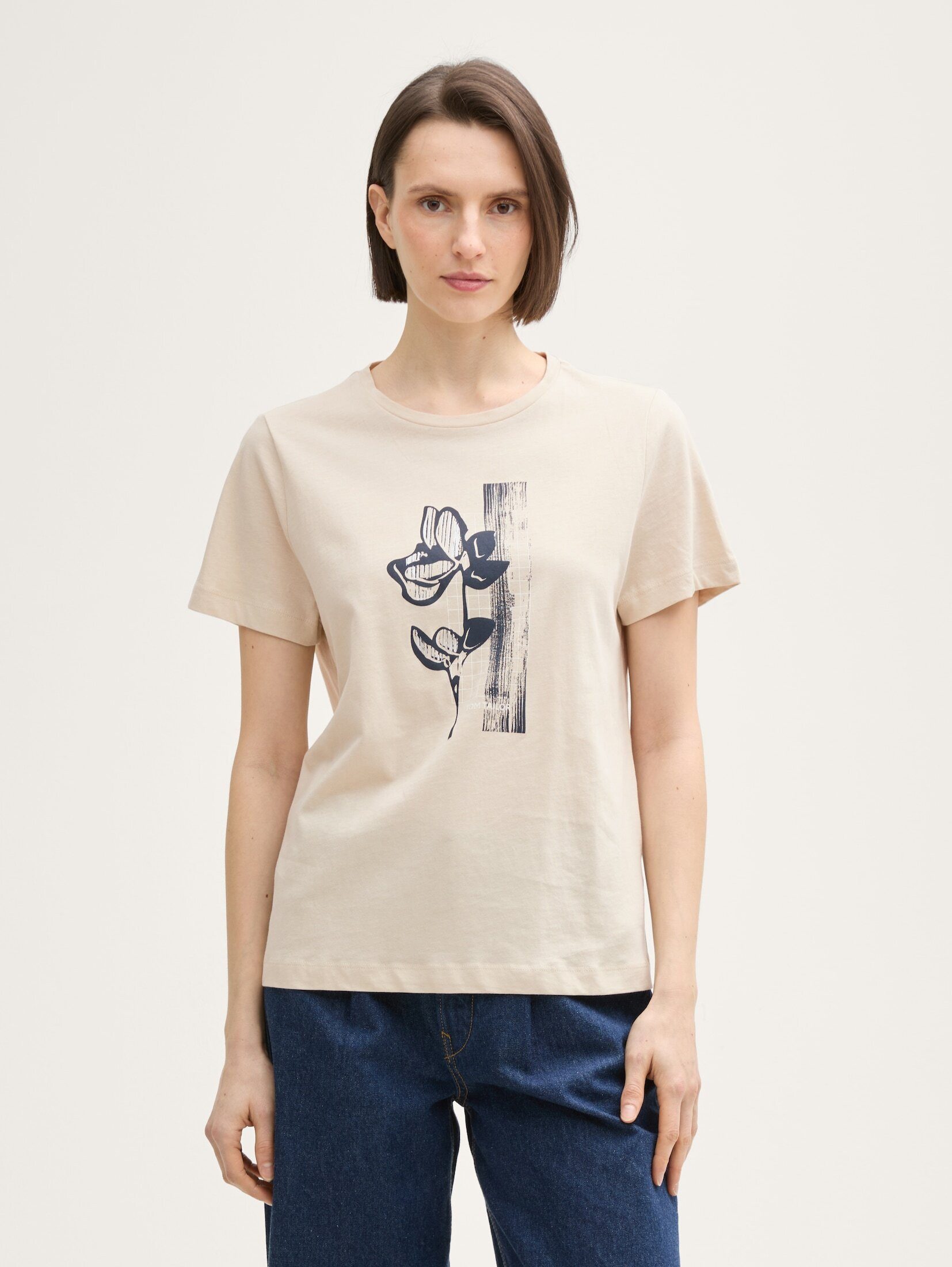 TOM TAILOR T-Shirt mit Frontprint günstig online kaufen