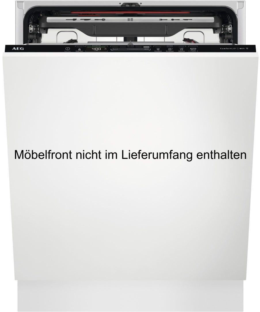 AEG vollintegrierbarer Geschirrspüler 9000 FSE9680AP, 14 Maßgedecke, ComfortLift® revolutioniert das Geschirrspülen