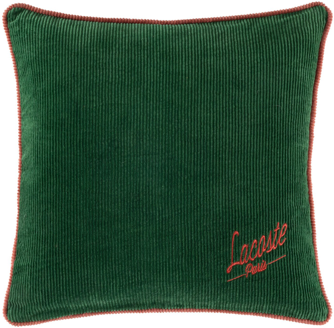 Lacoste Dekokissen LVETVET, Gesticktes Logo auf der Vorderseite