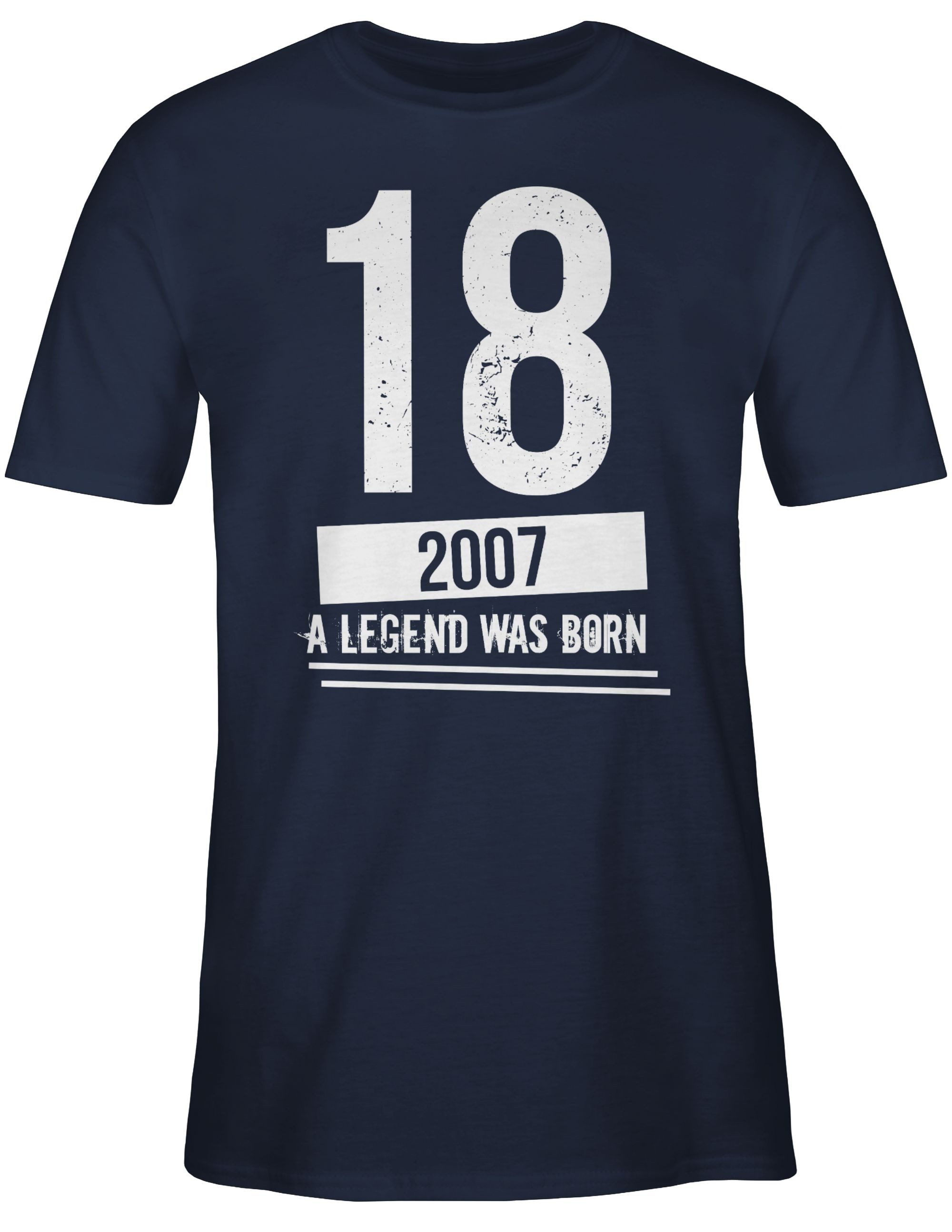T-Shirt Achtzehnter Geburtstag 2007
