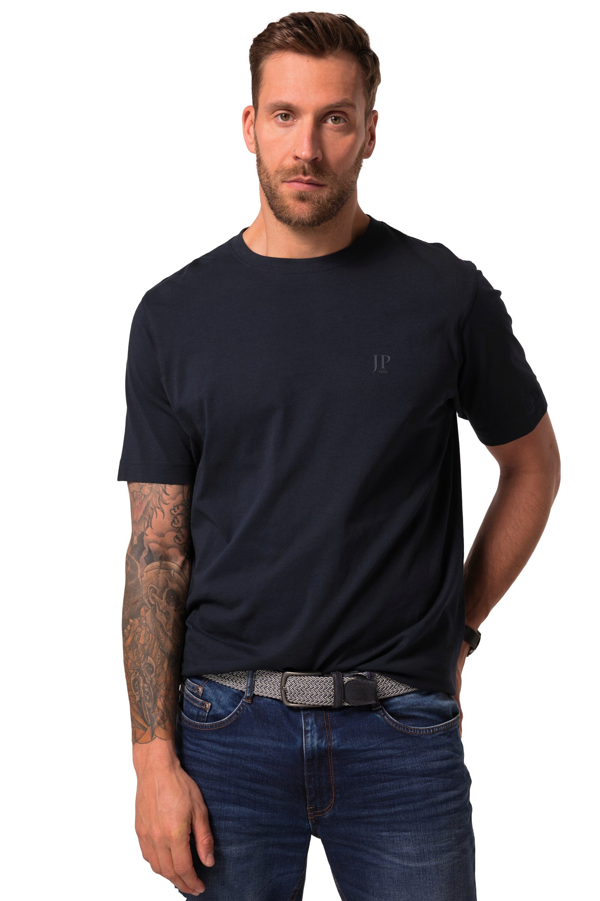 JP1880 T-Shirt T-Shirts Basic 2er-Pack Rundhals günstig online kaufen