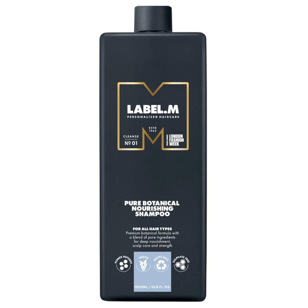 Label.m Haarpflege-Set Pure Botanical Nourishing Shampoo 1000 ml