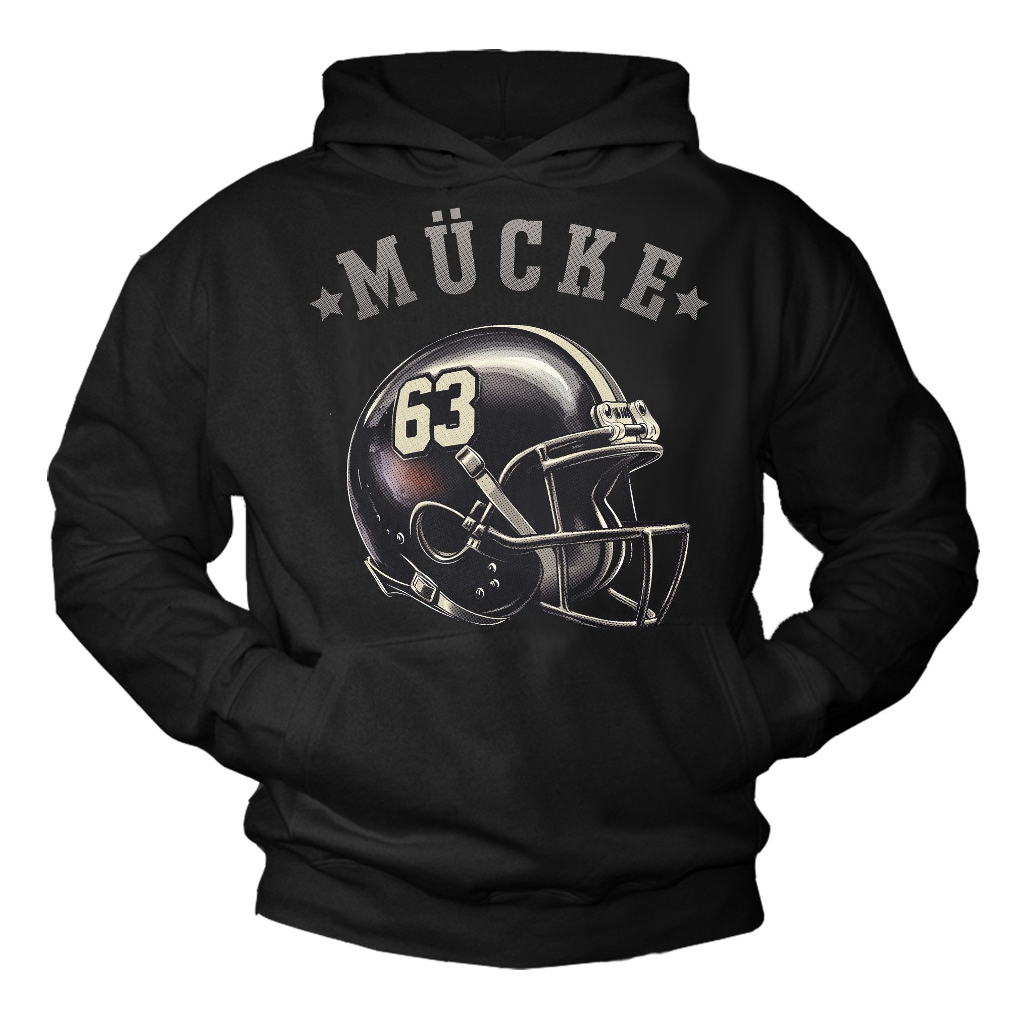 MAKAYA Kapuzenpullover Mücke 63 American Football günstig online kaufen