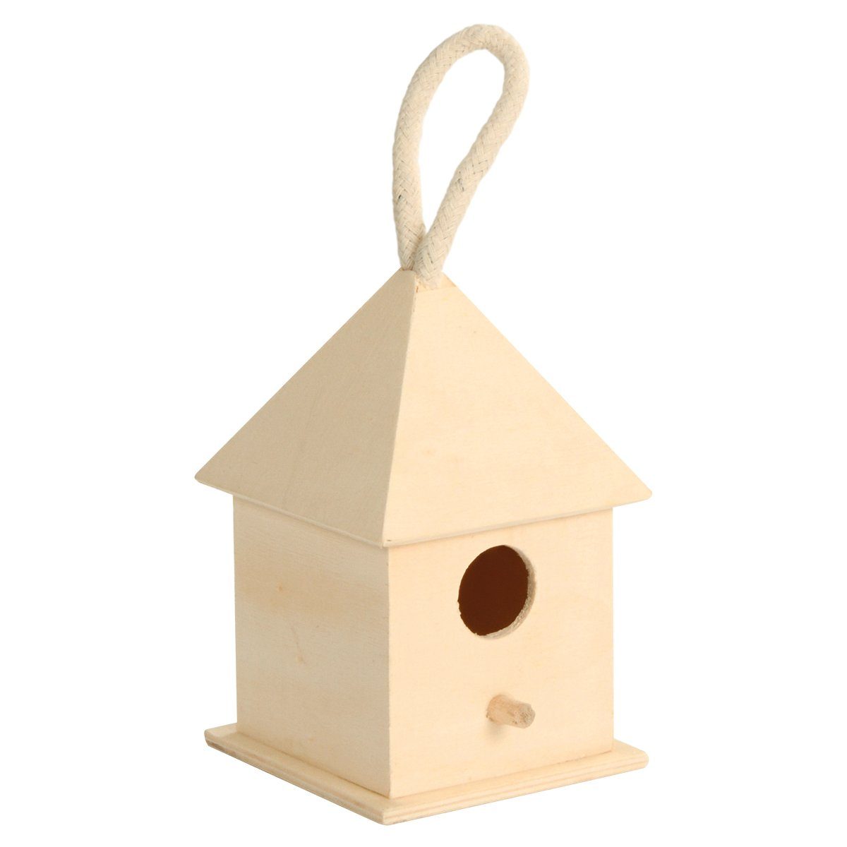 Experimentierkasten Vogelhaus, Holz, 7 x 7 x 11 cm