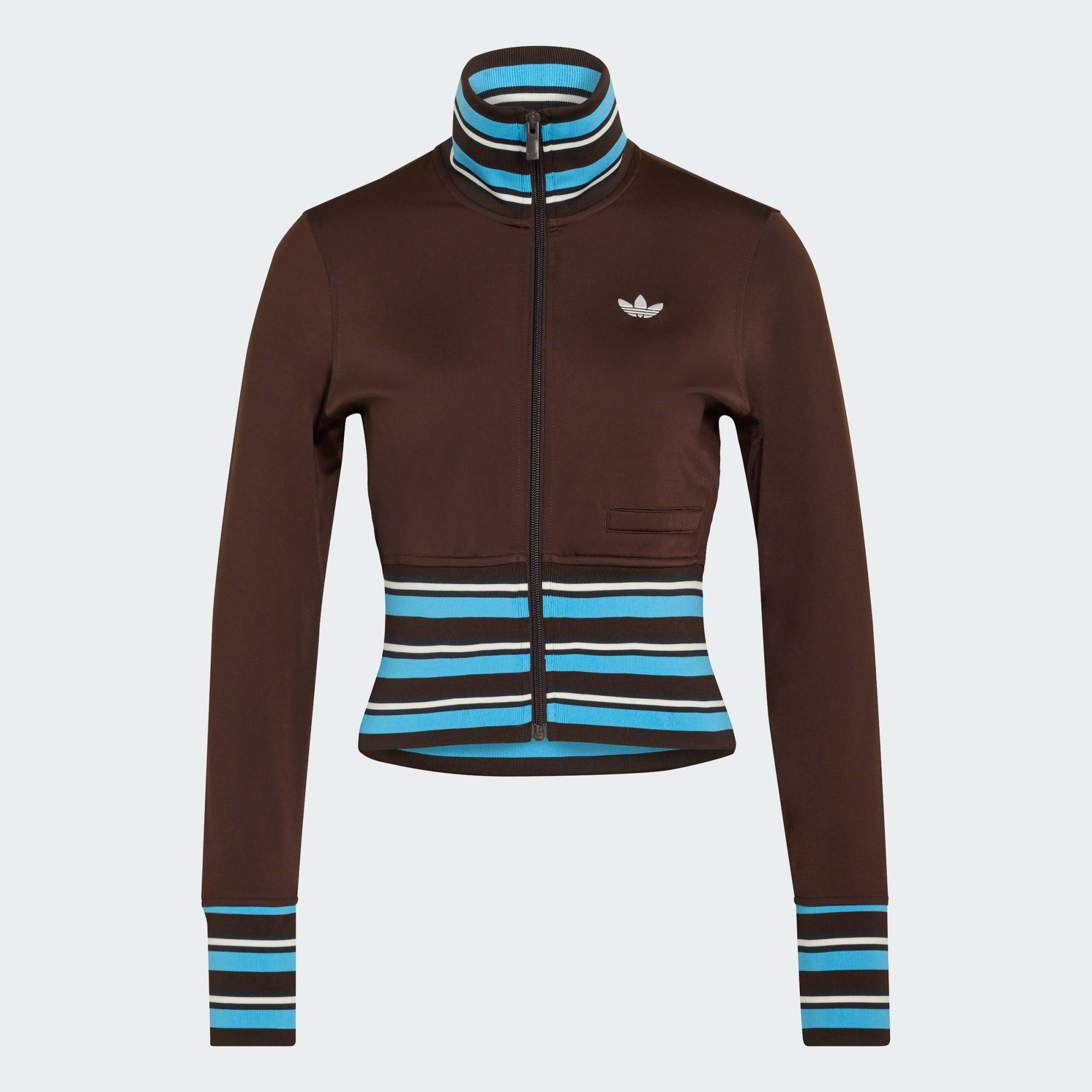 adidas Originals Trainingsjacke VINTAGE TT HIGH KNITTED RIBS TOP (1-St)