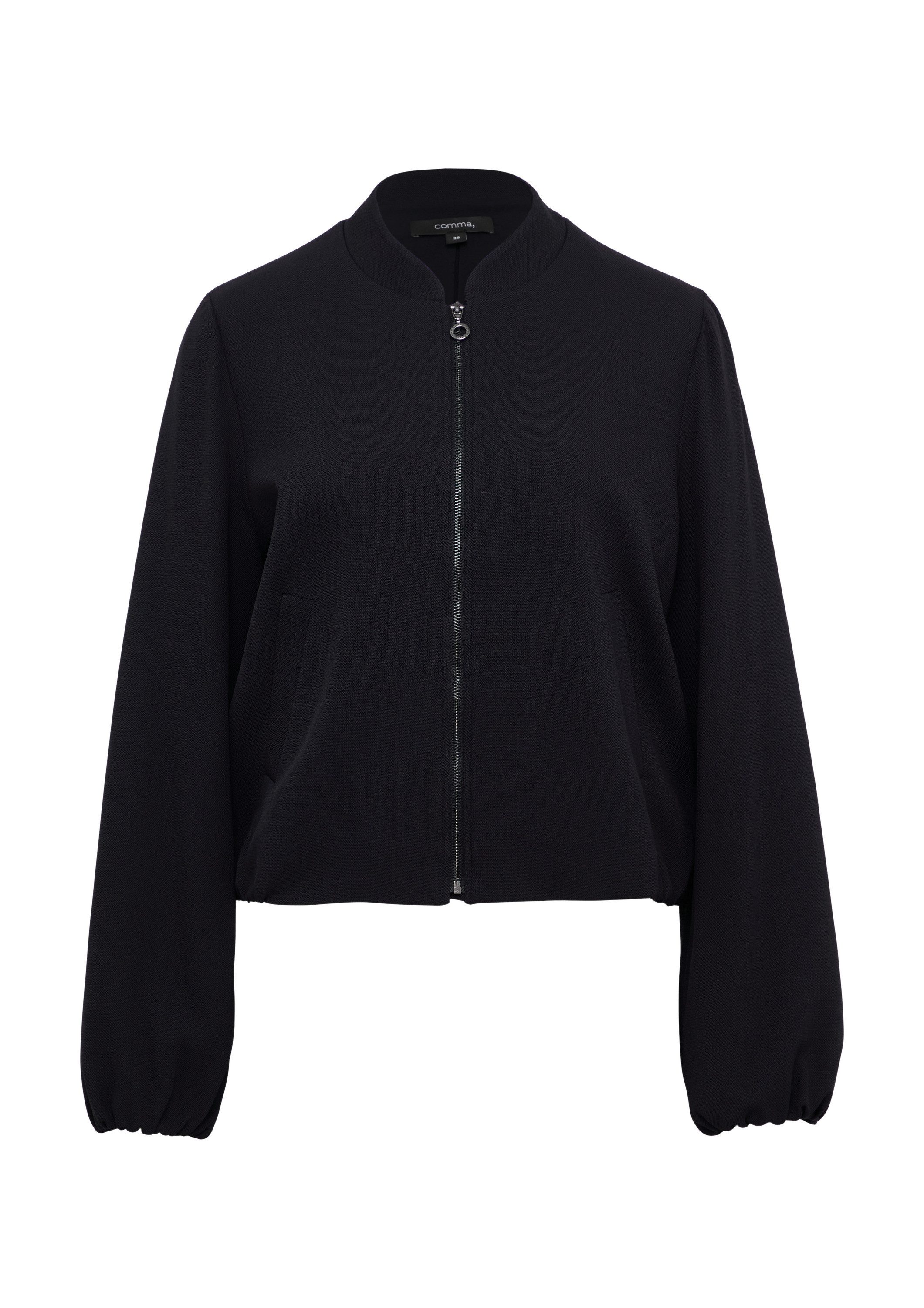 comma Funktionsjacke Indoor-Jacke Blouson mit Raffung günstig online kaufen