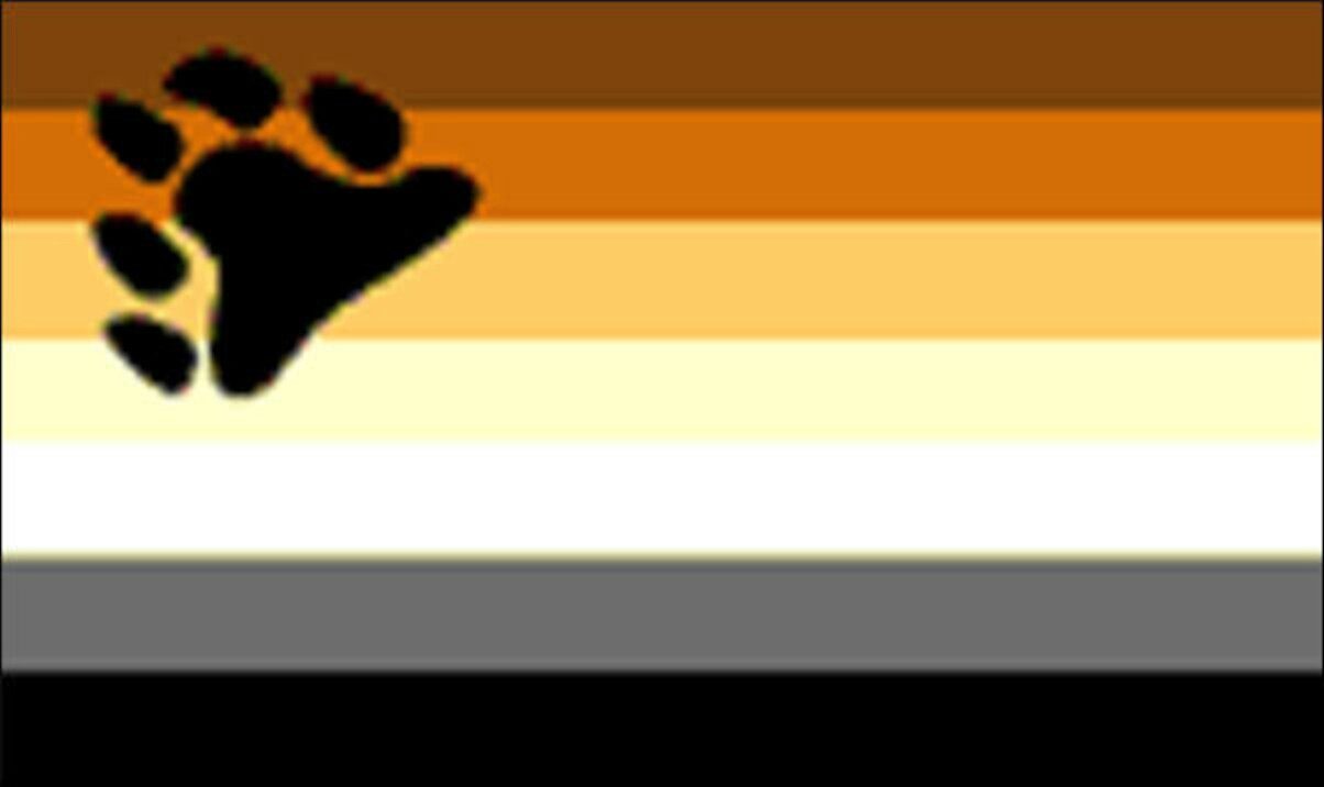 flaggenmeer Flagge Gay Pride Bear 80 g/m²