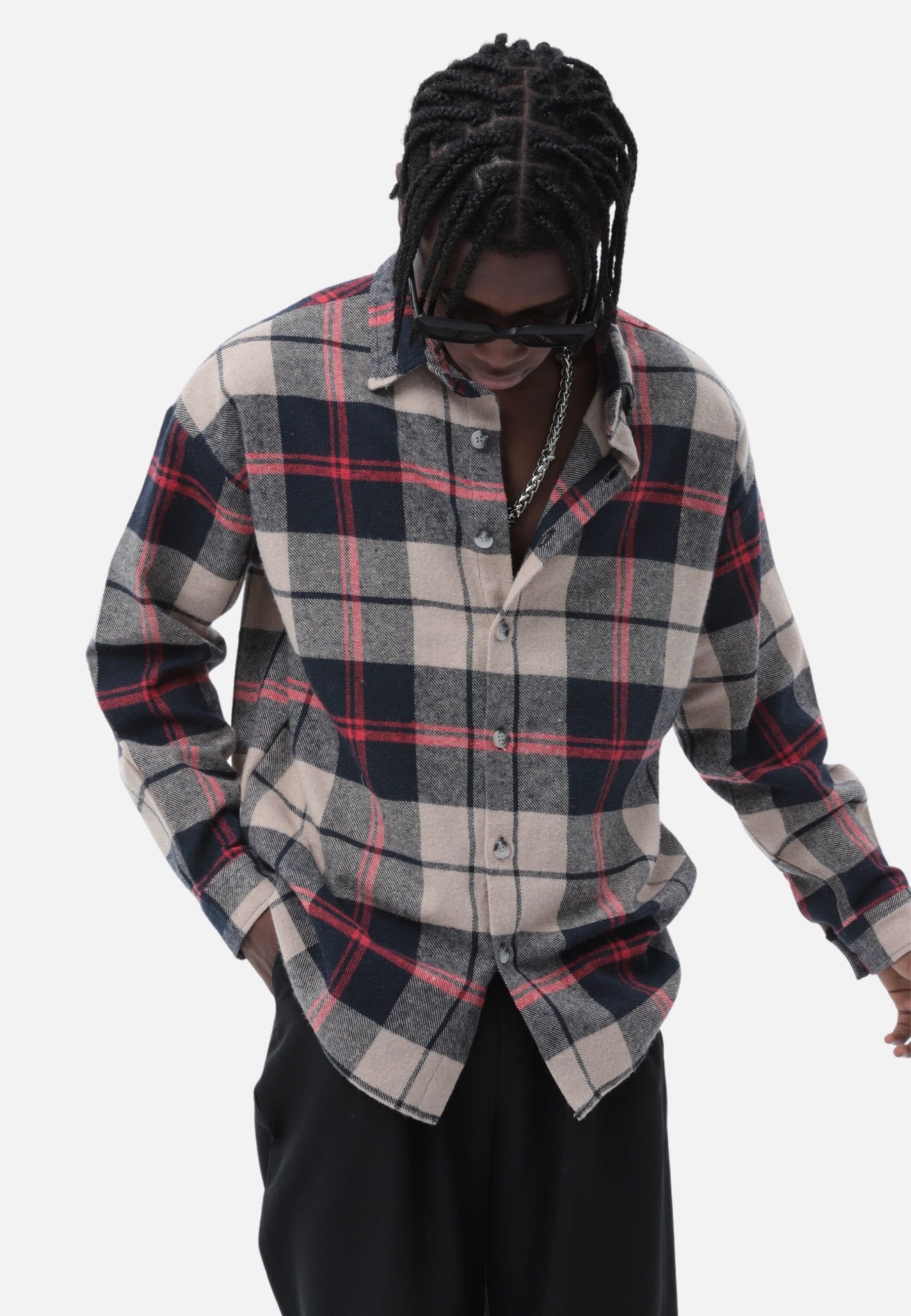 COFI Casuals Flanellhemd Flanellhemd Kariert Hemd günstig online kaufen