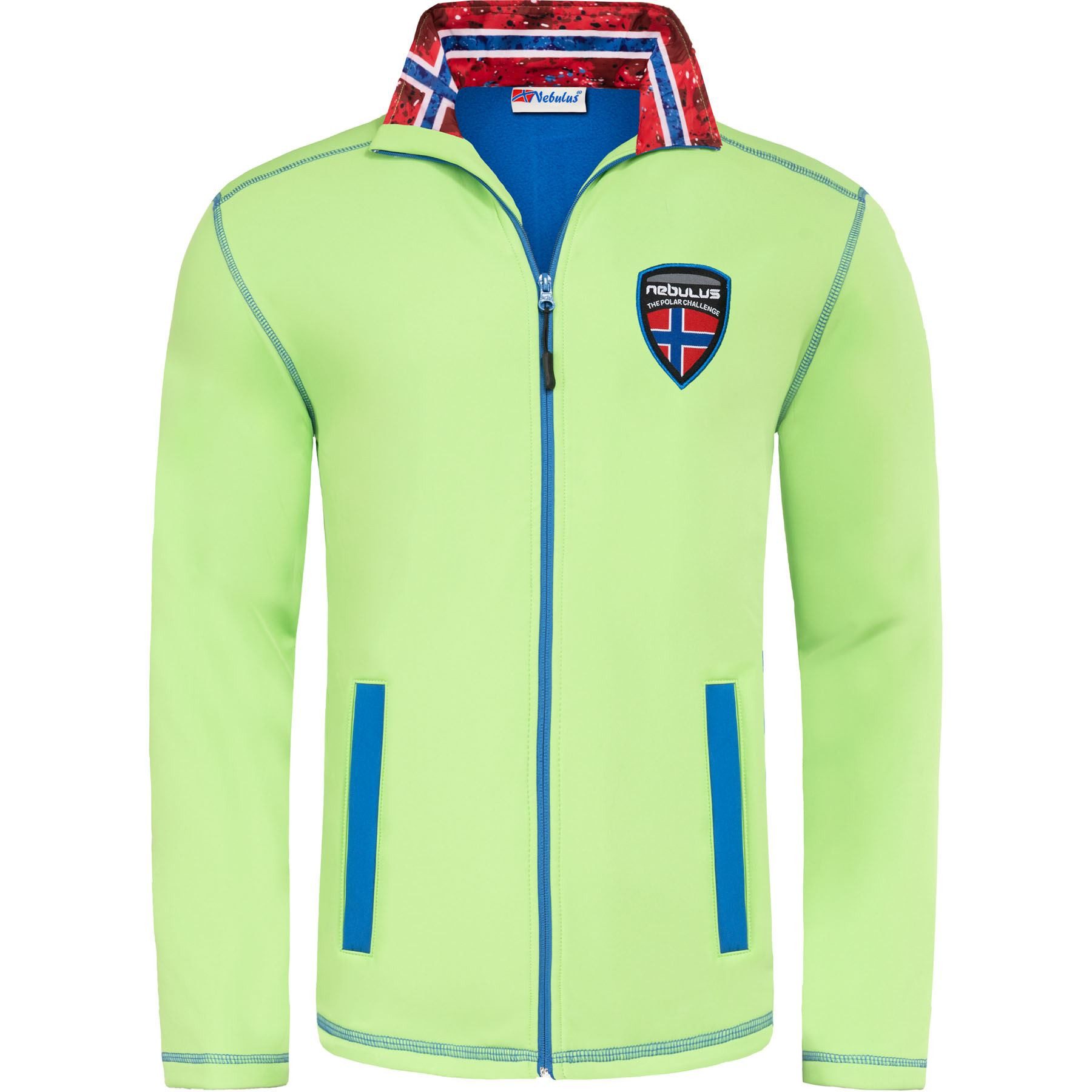 Softshelljacke MARQUES, P5548 - Herren, lime-kobalt, XXL