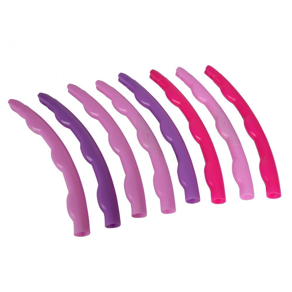 SIMBA Hula-Hoop-Reifen, mit Licht, steckbar, 80 cm, für Kinder ab 5 Jahren, Rosa / Lila