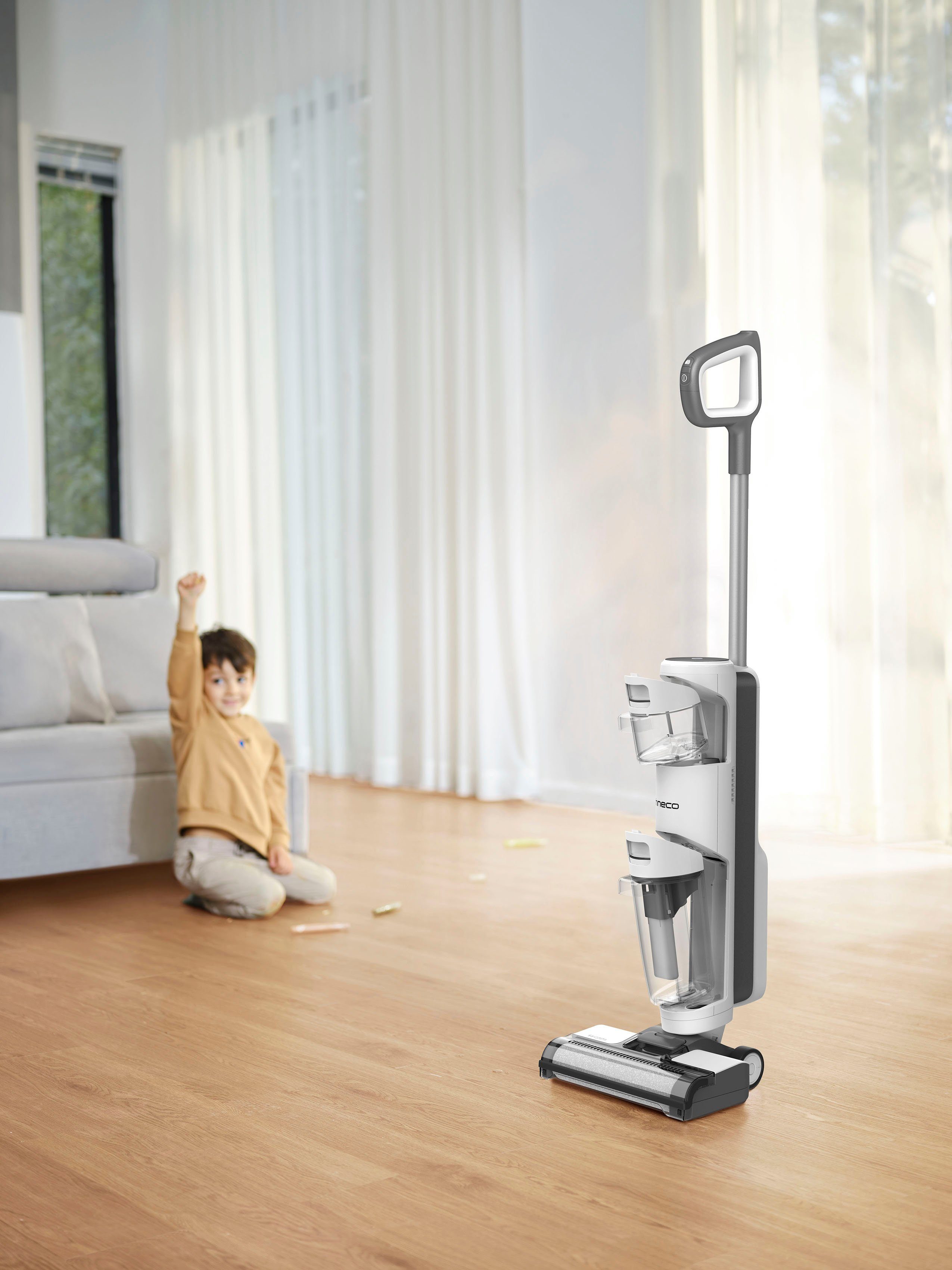 Tineco Nass-Trocken-Sauger I 190 W, beutellos Floor Breeze