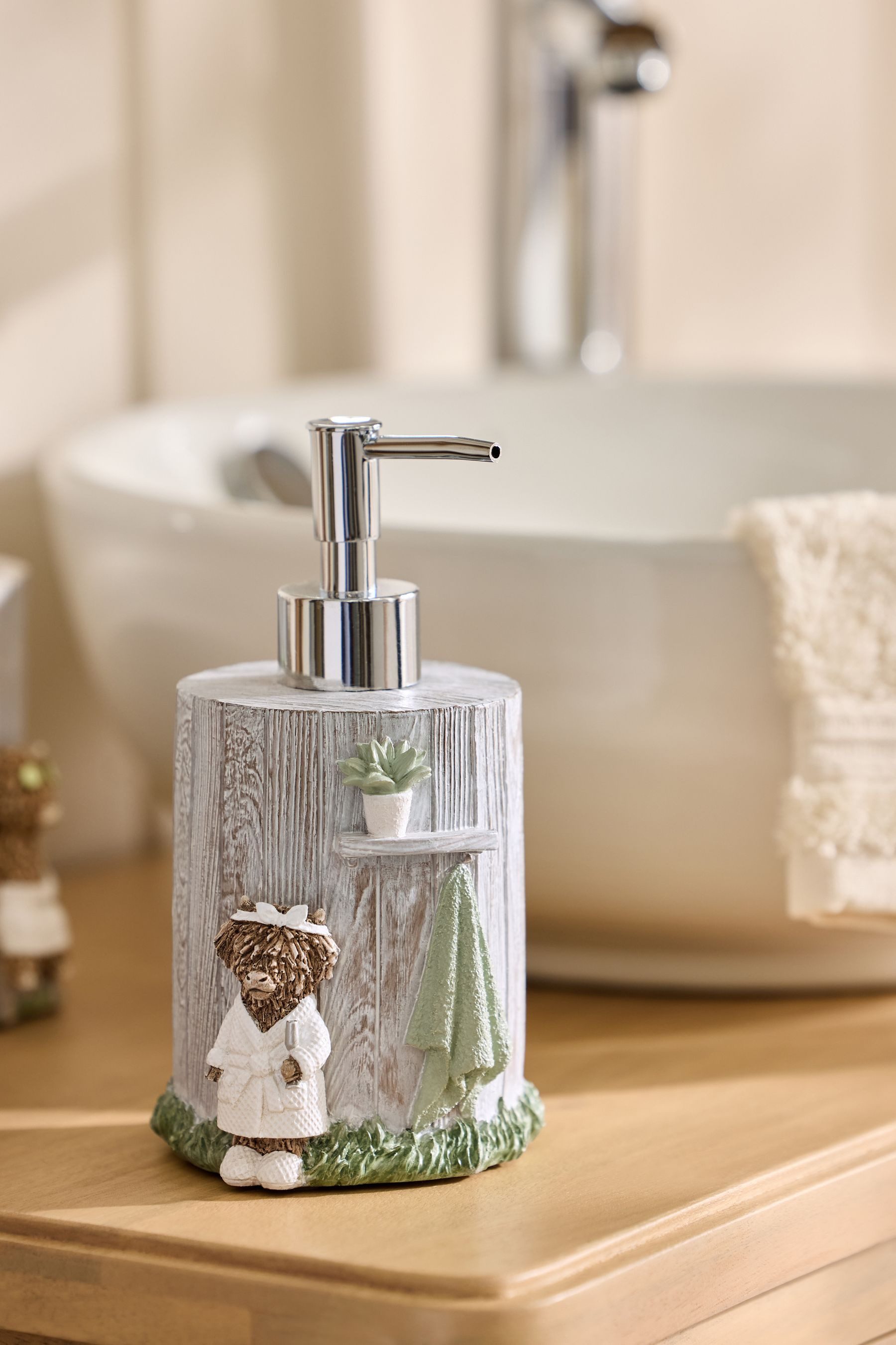 Next Seifenspender Seifenspender, Hochlandrind Hamish Spa günstig online kaufen