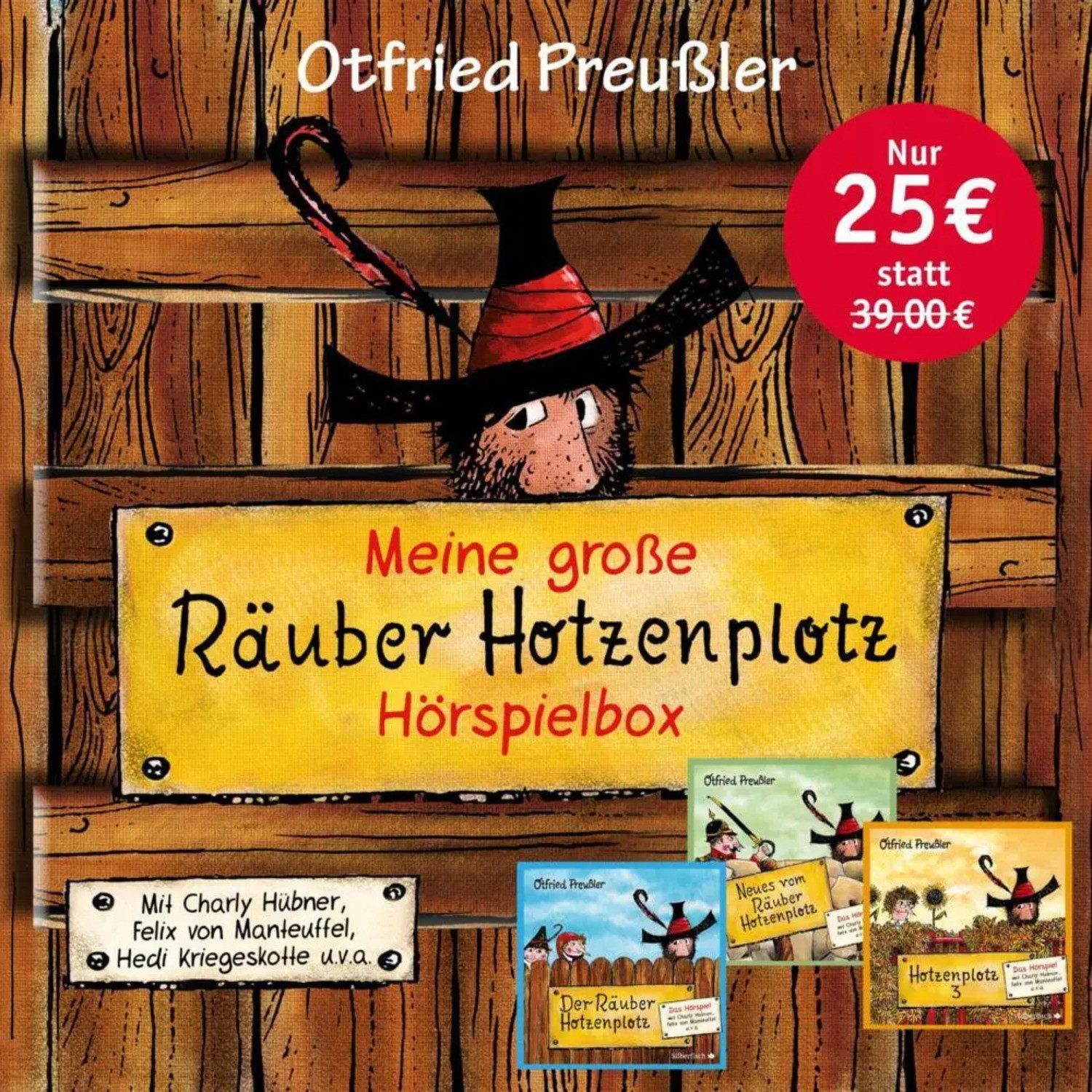 Silberfisch Verlag Hörspiel Meine große Räuber Hotzenplotz-Hörspielbox, Audio-CD