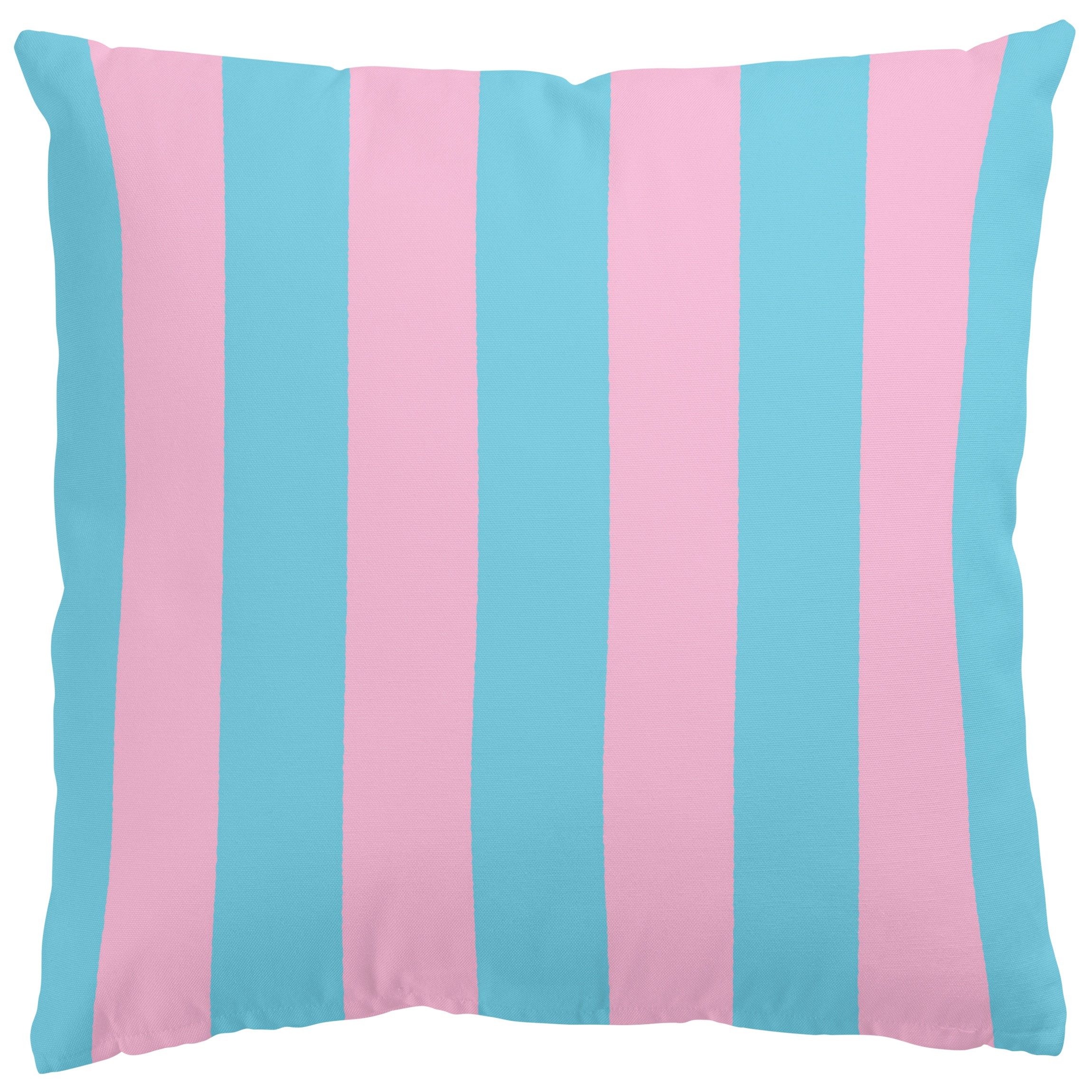 Bilderdepot24 Dekokissen drinnen Kissenhülle/ Sofakissen/ Zierkissen blau Muster Pop Art, Bezug mit / ohne Füllung Zierkissen Outdoor Sofa Bett