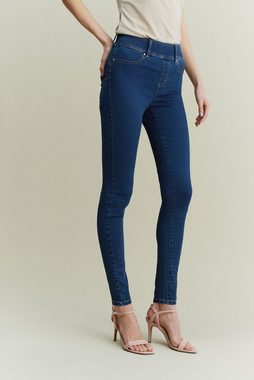 Next Jeansleggings Figurformende Jeansleggings mit Superstretch (1-tlg)