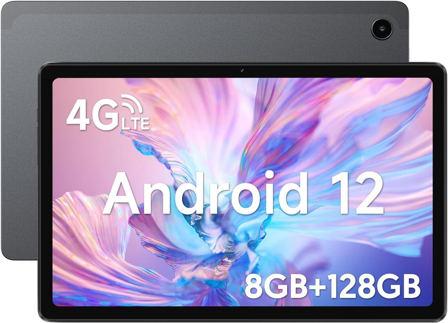 ALLDOCUBE iPlay50 Pro Tablet 8GB RAM mit MTK G99 Okta-Core Tablet (10.4", 128 GB, Andriod 12, 4G LTE-, mit Kinder Tablet 2000 * 1200 FHD Auflösung, 8MP+5MP Kamera Type-C)