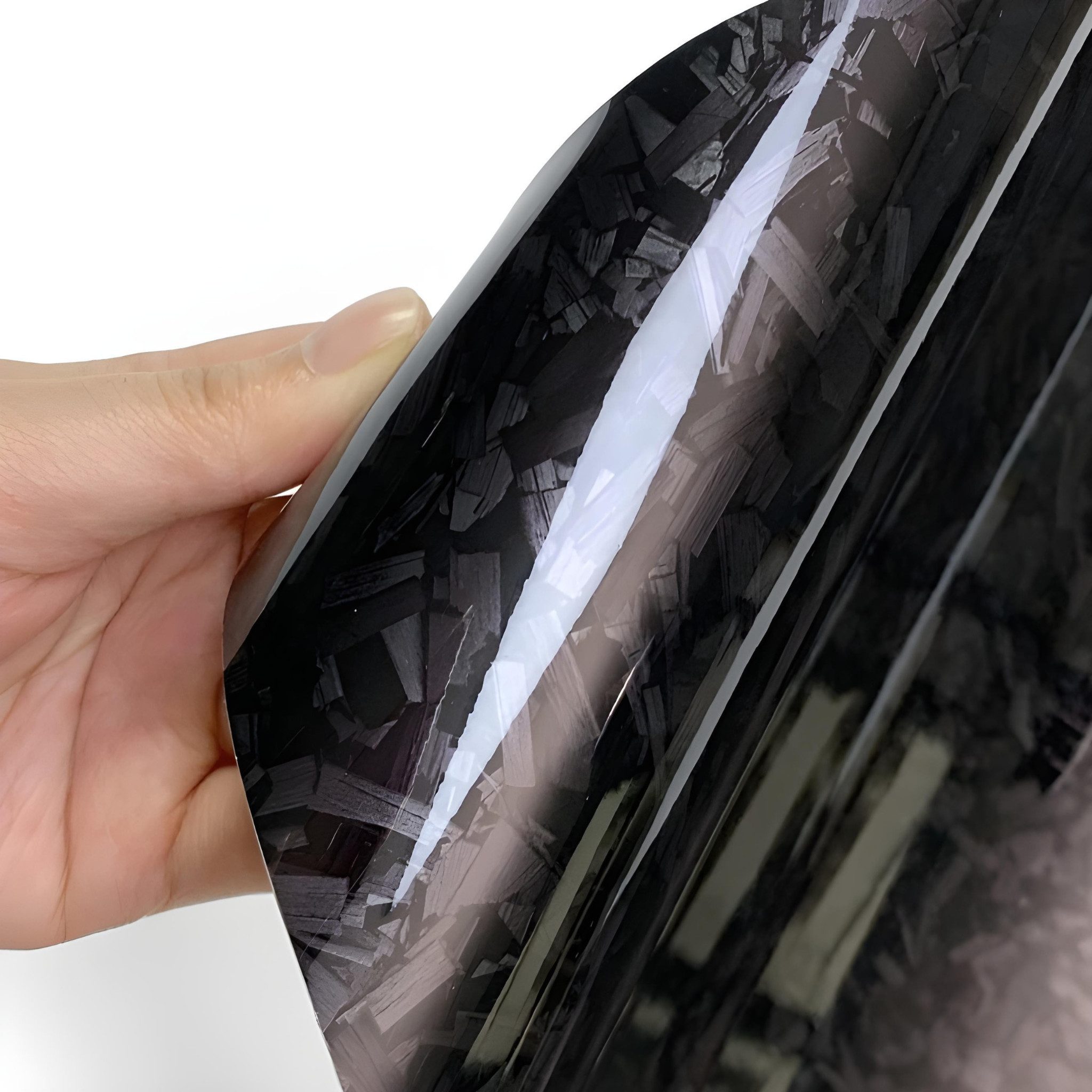ARMORAX Lackschutzfolie Carbonfolie Auto selbstklebend - Forged Carbon Folie für Innen & Außen, (Komplettset), Effektiver Schutz vor Steinschlägen & mutwilligen Beschädigungen