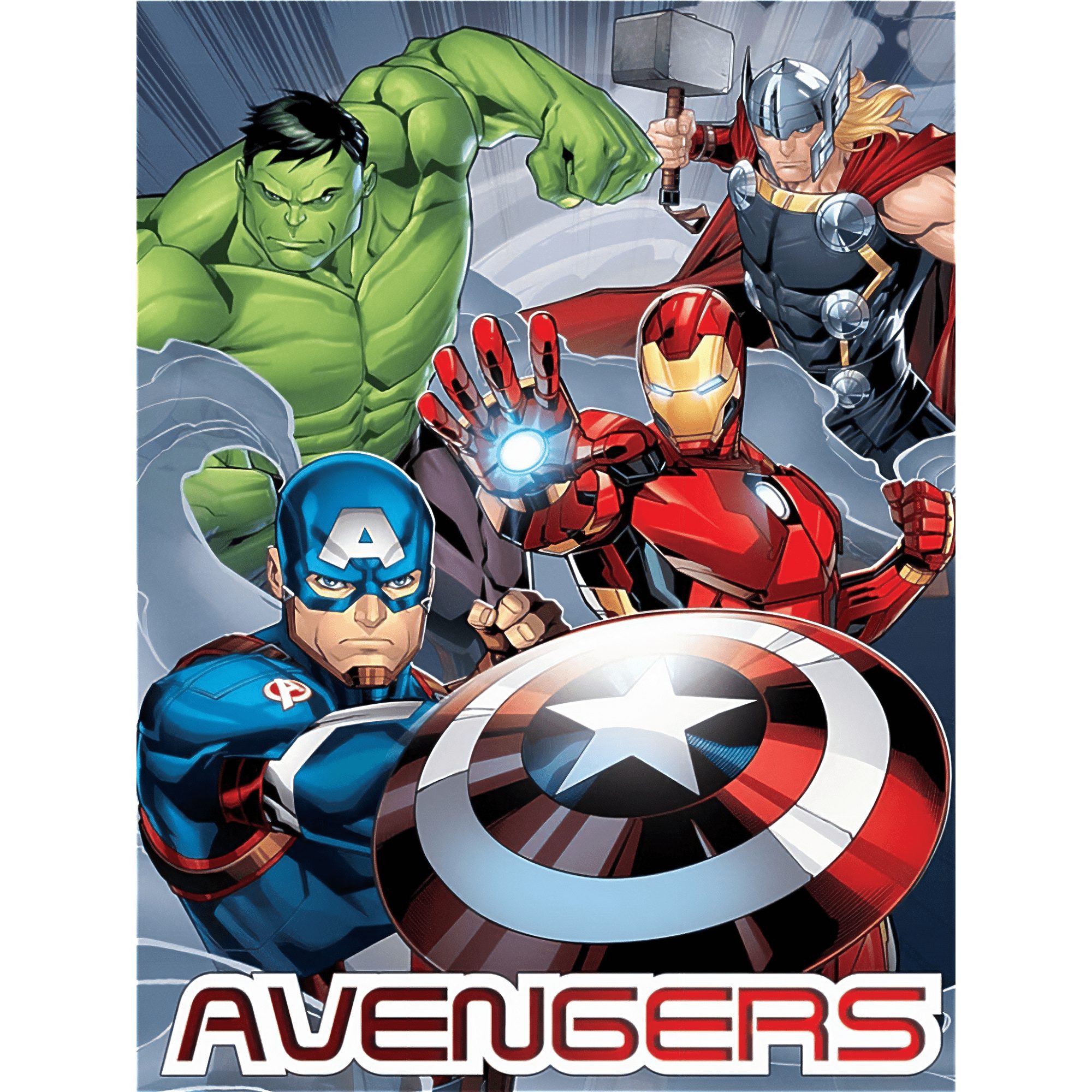 Wohndecke Avengers Superhelden Flauschdecke Wohndecke Flanell 110 x 150 cm, AY!Max, Langlebig