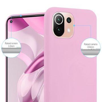 Cadorabo Handyhülle Xiaomi Mi 11 LITE (4G / 5G) / 11 LITE NE Xiaomi Mi 11 LITE (4G / 5G) / 11 LITE NE, Flexible TPU Silikon Handy Schutzhülle - Hülle - ultra slim