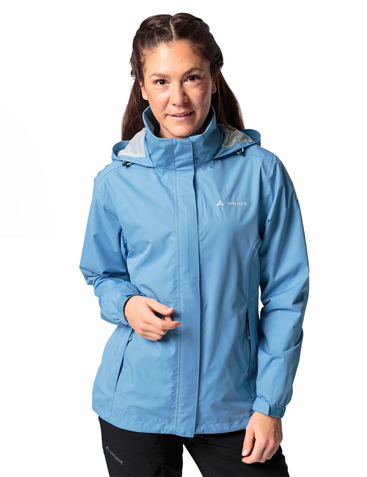 blue Escape pastel Jacket VAUDE Women's Light Outdoorjacke Klimaneutral kompensiert (1-St)