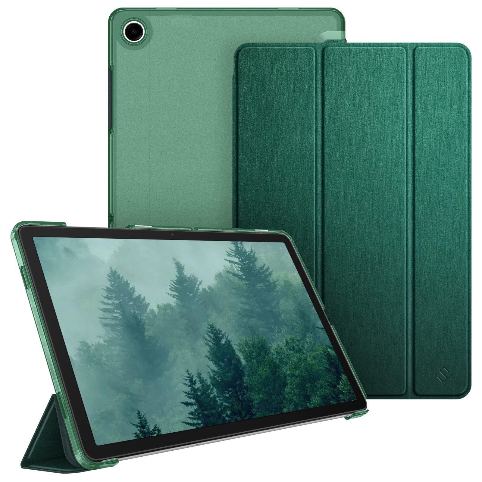 Fintie Tablet-Hülle für Samsung Galaxy Tab A11+ Plus 11" 2025 / Tab A9+ Plus 11 Zoll 2023 11 Zoll, Ultradünn Schutzhülle mit Translucent Rückseite in Matt-Optik Cover