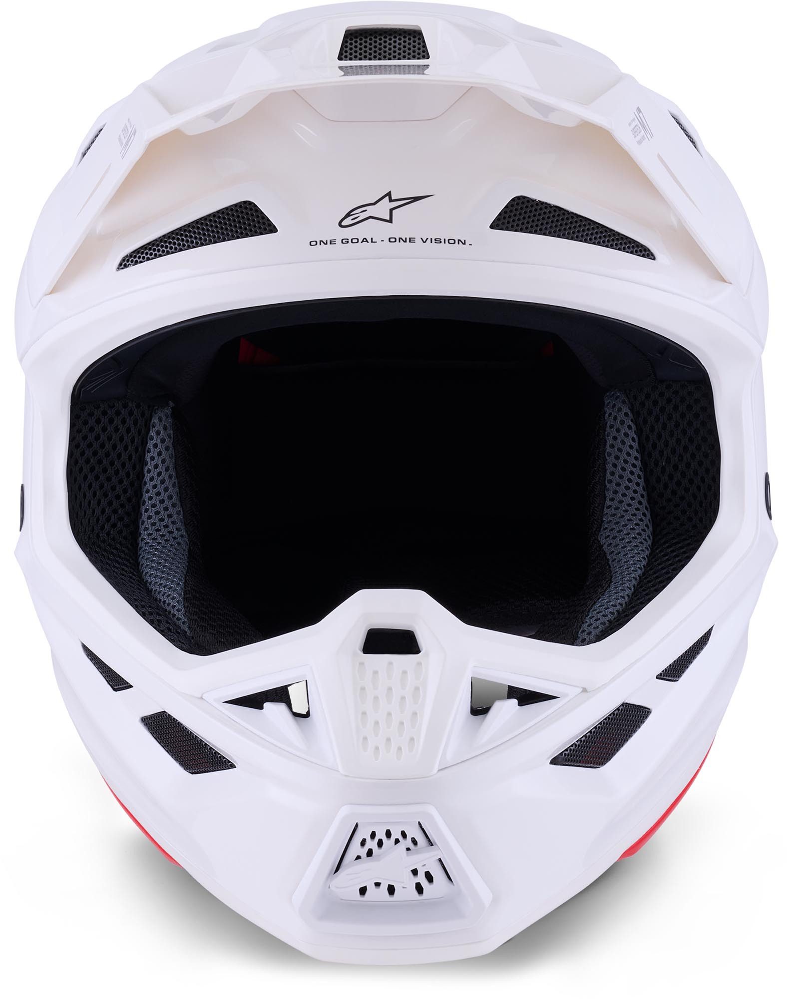 Alpinestars Motocrosshelm S-M7 Motocross Helm, vorbereitet für Kommunikationssystem