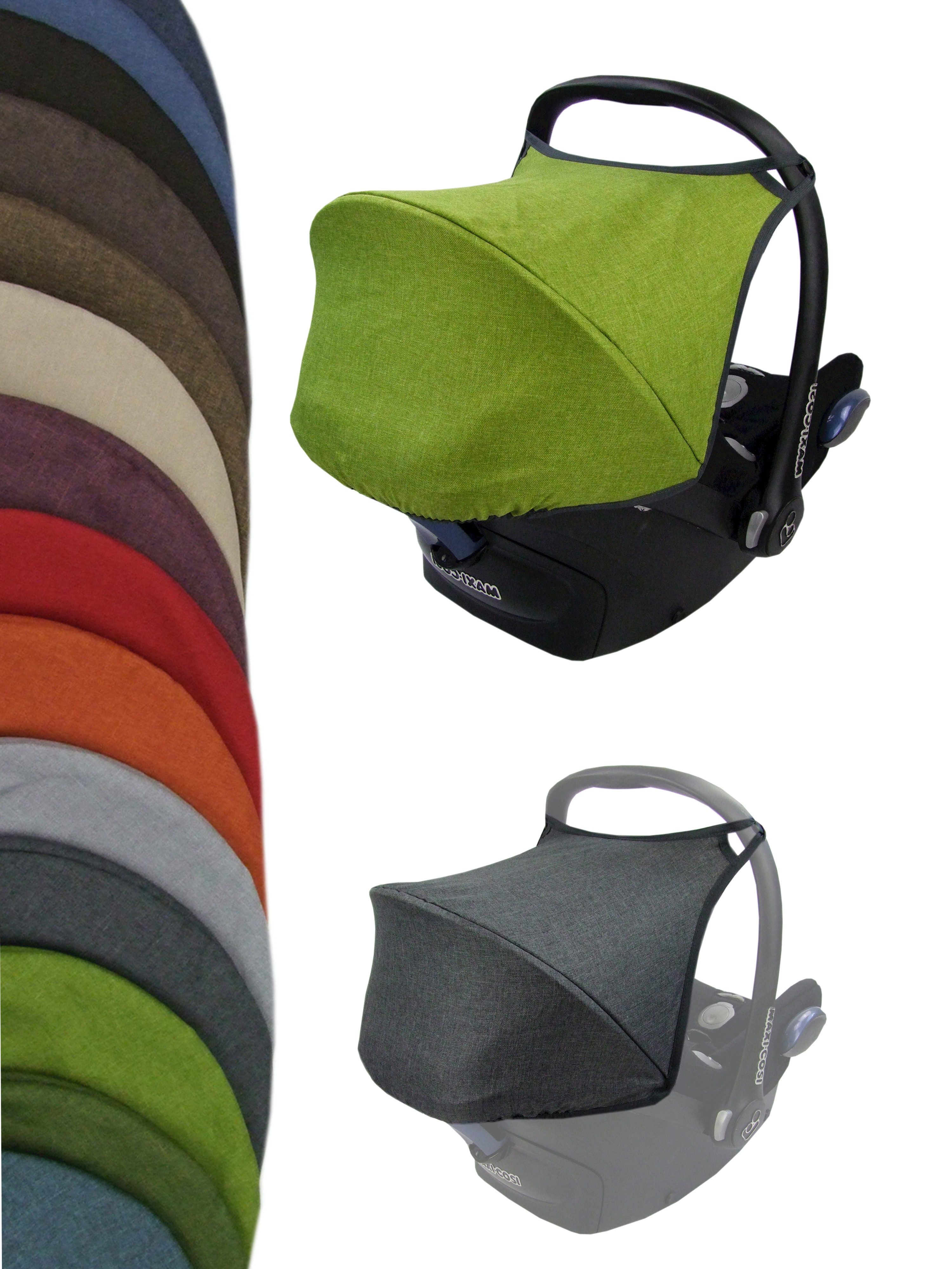 Babyschale Sonnenverdeck für Babyschale kompatibel mit Maxi Cosi Cabrio-Fix + GP
