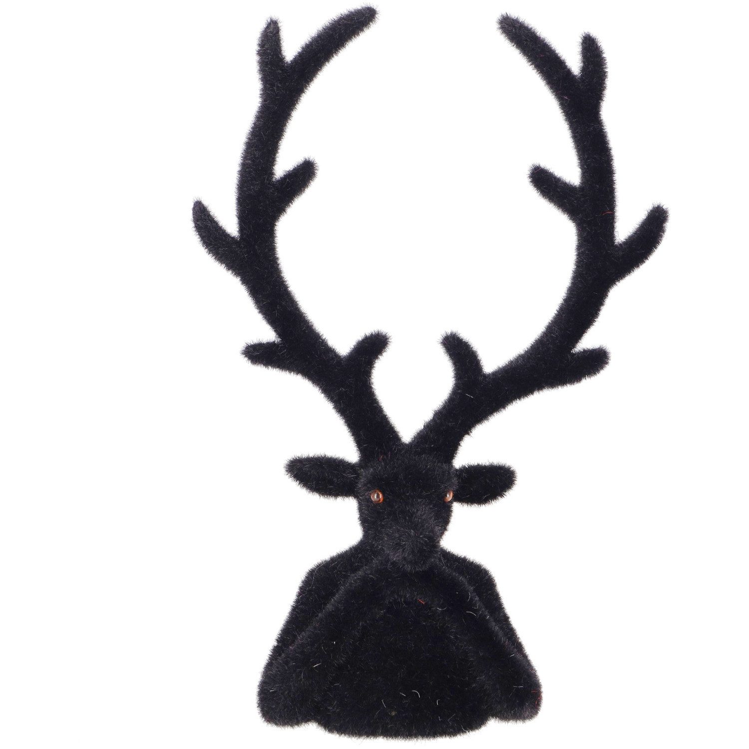 Schwarze Hirsch Dekoration kaufen » Schwarze Hirschdeko