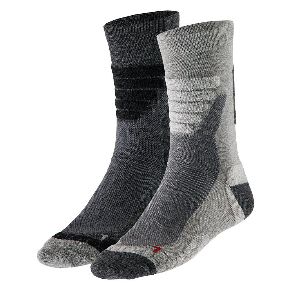 XTREME sockswear Wandersocken (2 Paar) 2er-Pack, schnelltrocknend, atmungsaktiv, Nahtlos