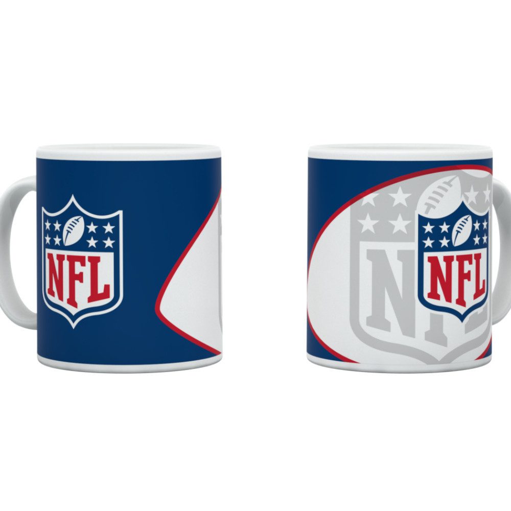 NFL Shield Becher NFL Classic Mug Shadow Shield, Keramik