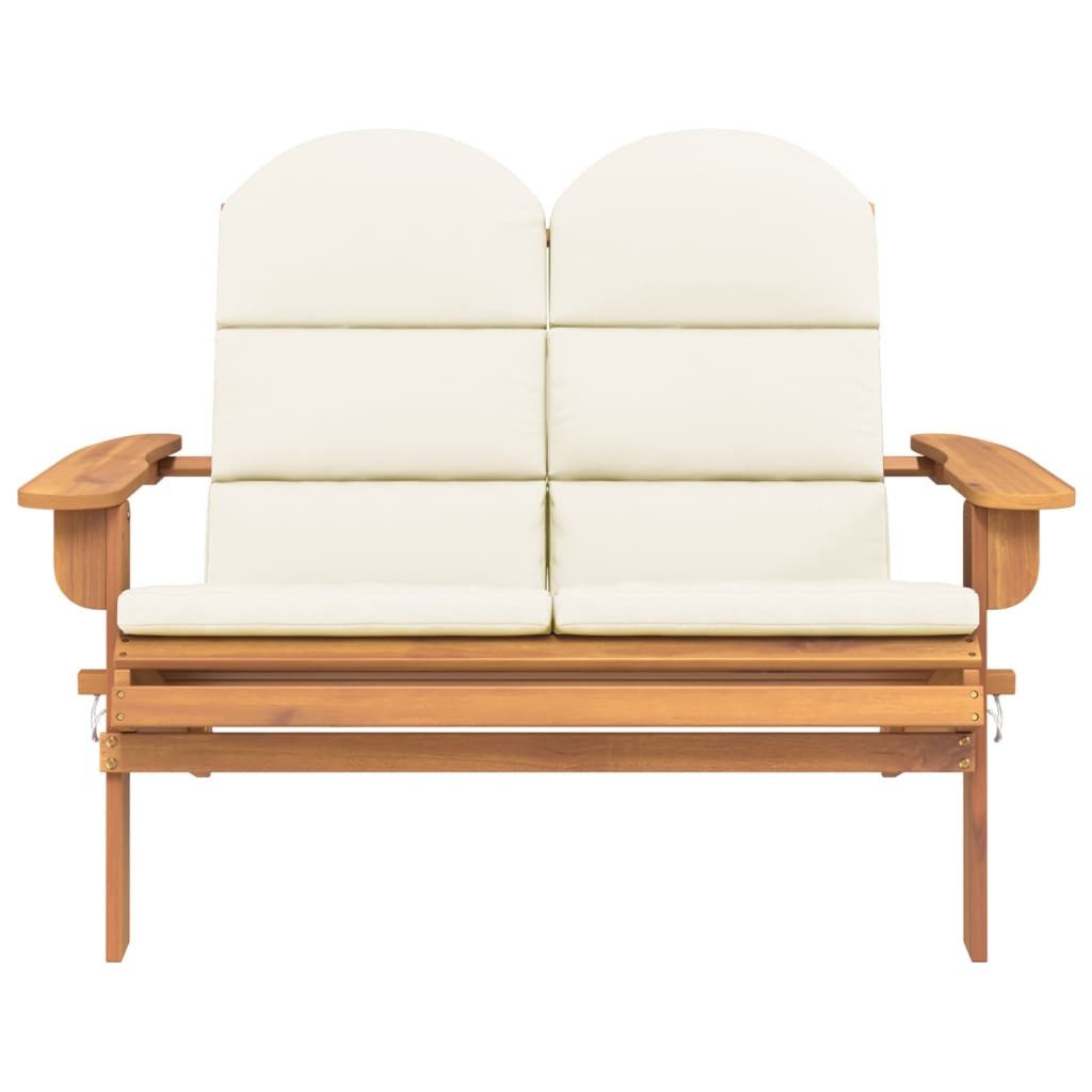 vidaXL Gartenbank Adirondack-Gartenbank mit Kissen 126 günstig online kaufen