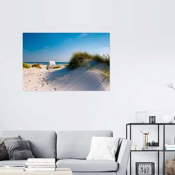 Posterlounge Wandfolie Reiner Würz, Malerische Nordsee, Wohnzimmer Maritim Fotografie