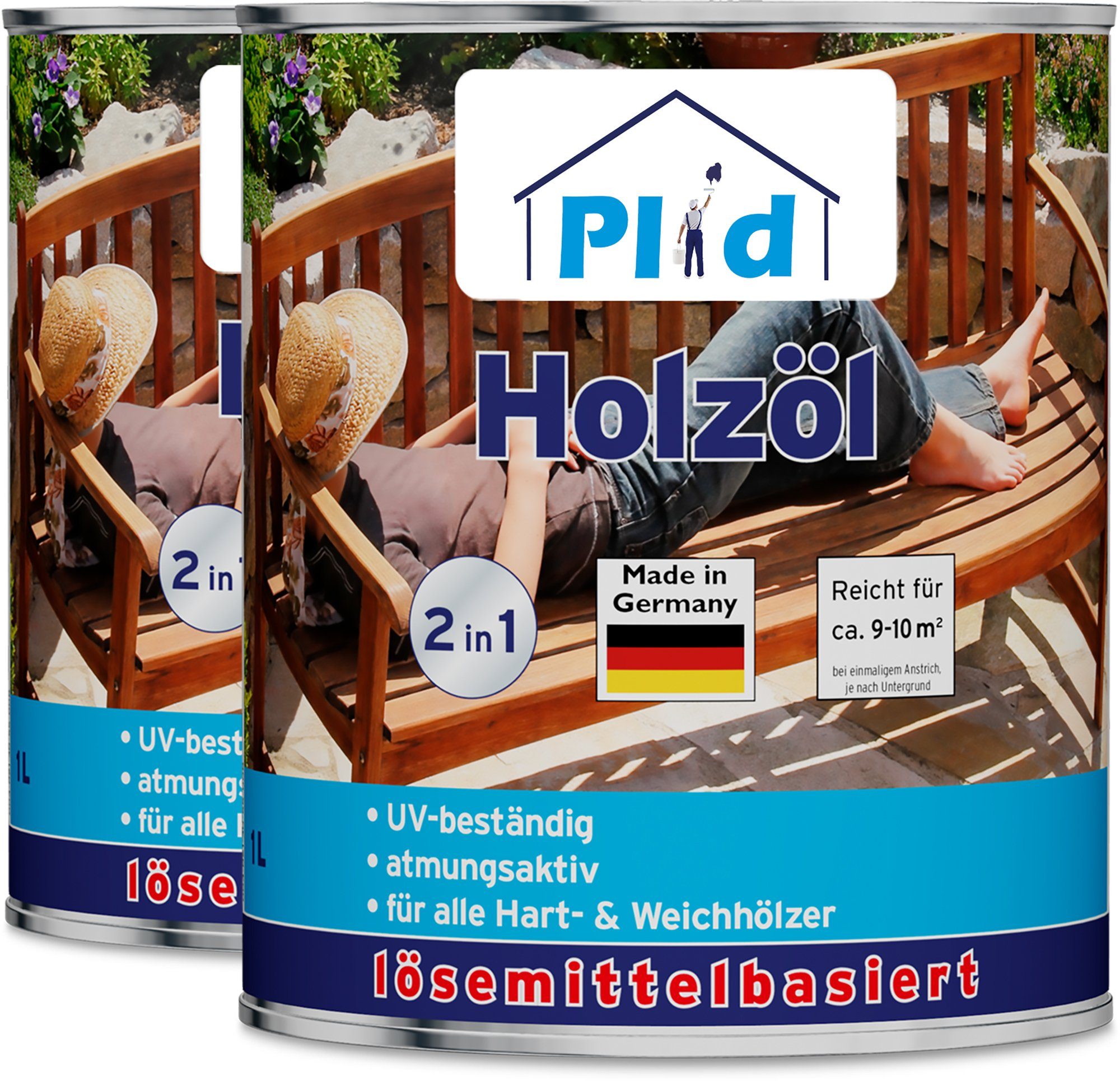 plid Holzöl Holzlasur Pflegeöl Holzschutz Imprägnieröl Gartenmöbel Teakholzöl