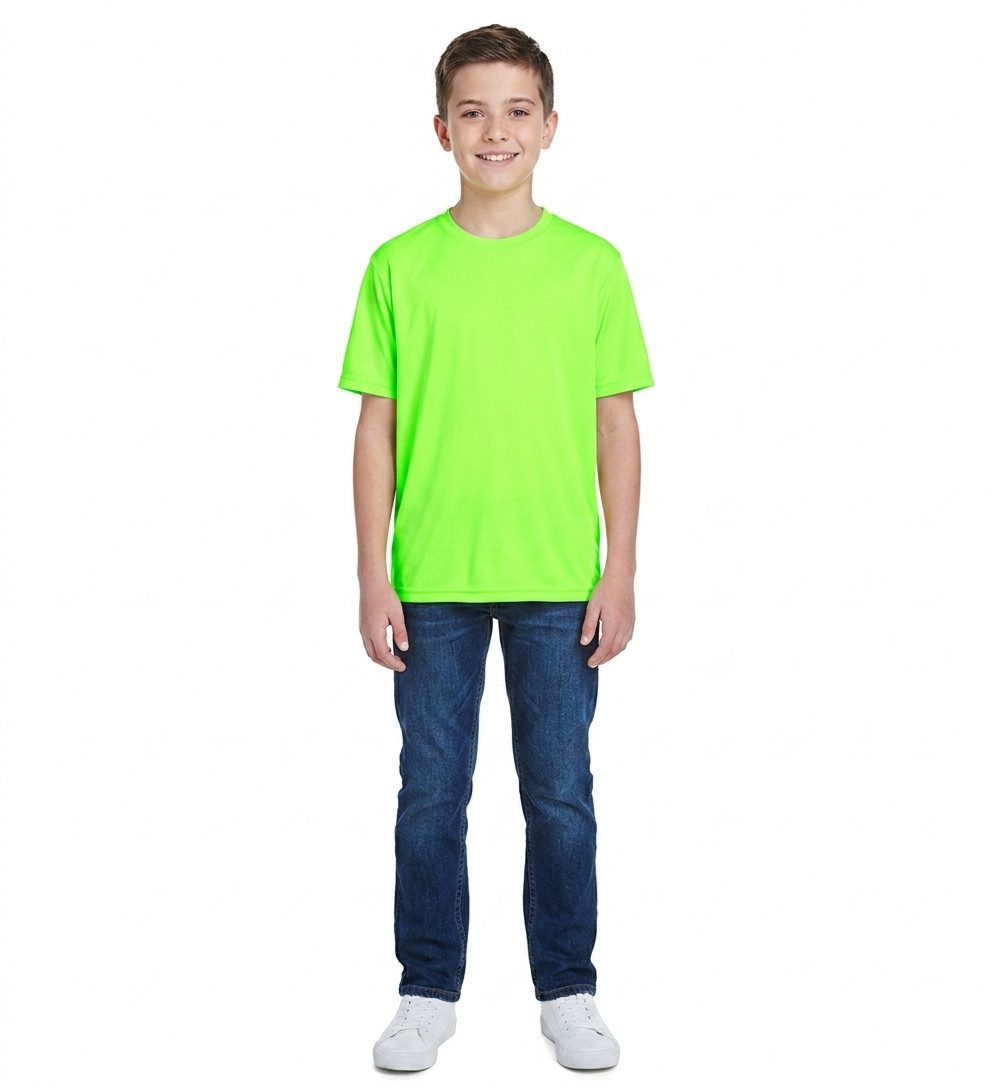 AWDIS T-Shirt NEON Kinder Sport T-Shirts - Neongelb, Neongrün, Neonpink, Neonorange
