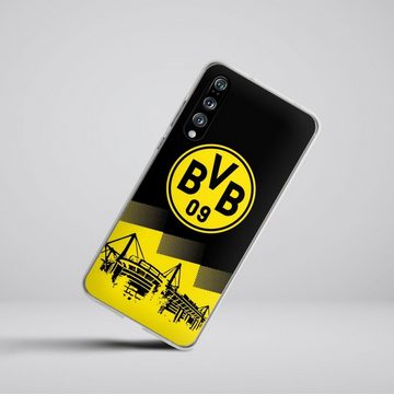 DeinDesign Handyhülle BVB Borussia Dortmund Stadion BVB Two Tone, Huawei P20 Pro Silikon Hülle Bumper Case Handy Schutzhülle