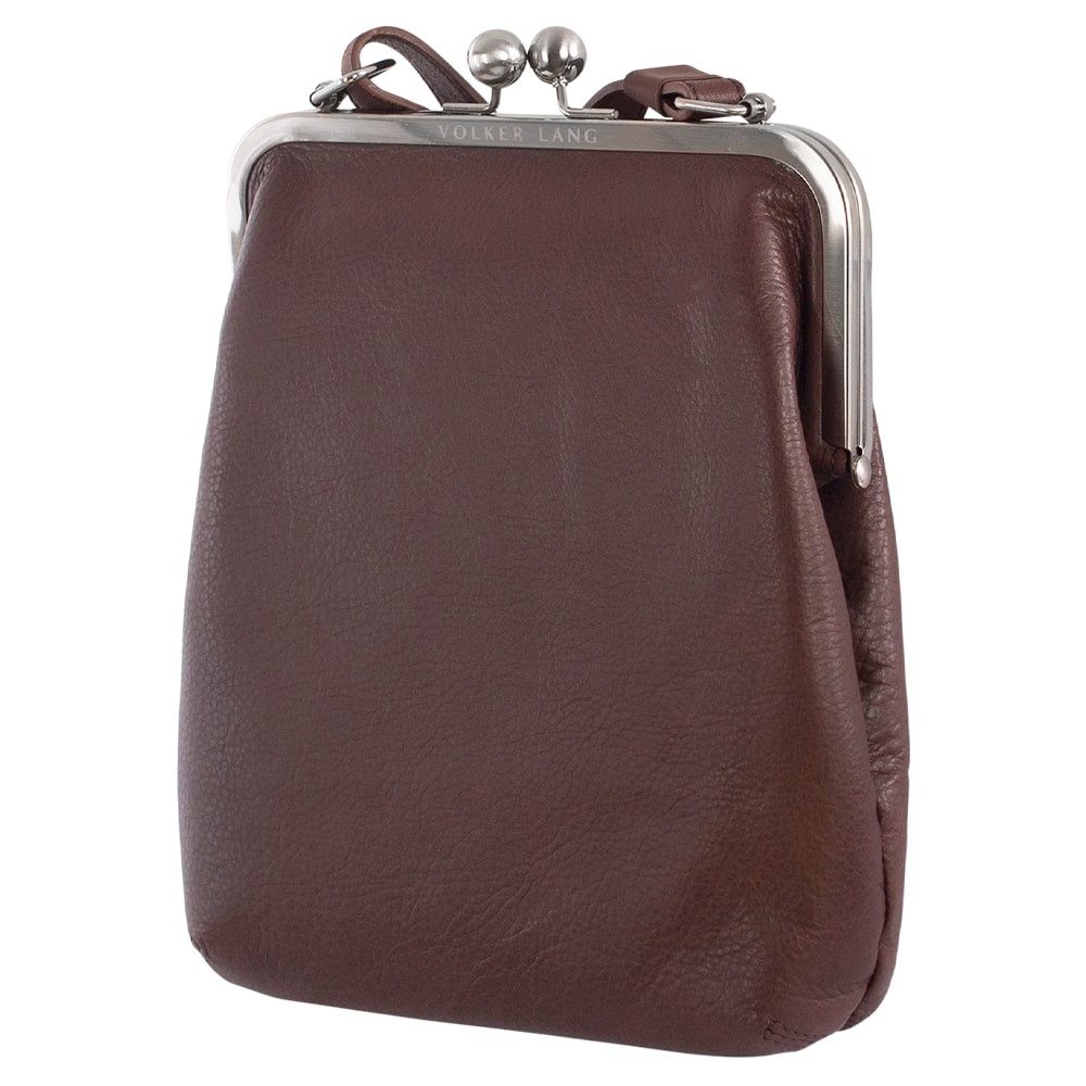 VOLKER LANG Schultertasche LOLA  Elegante Damen Bügeltasche aus italienisch günstig online kaufen